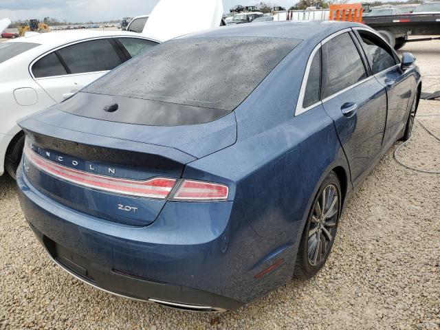 3LN6L5A97JR619848 - 2018 LINCOLN MKZ PREMIE BLUE photo 4