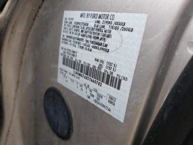 1LNHM87AX5Y660782 - 2005 LINCOLN LS 米色 照片 10