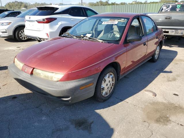 1G8ZH5285XZ347940 - 1999 SATURN SL1 RED photo 2