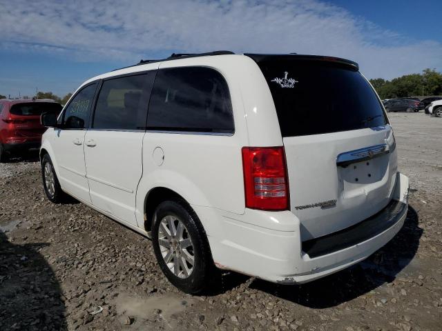 2A8HR54P08R134501 - 2008 CHRYSLER TOWN & COU WHITE photo 3