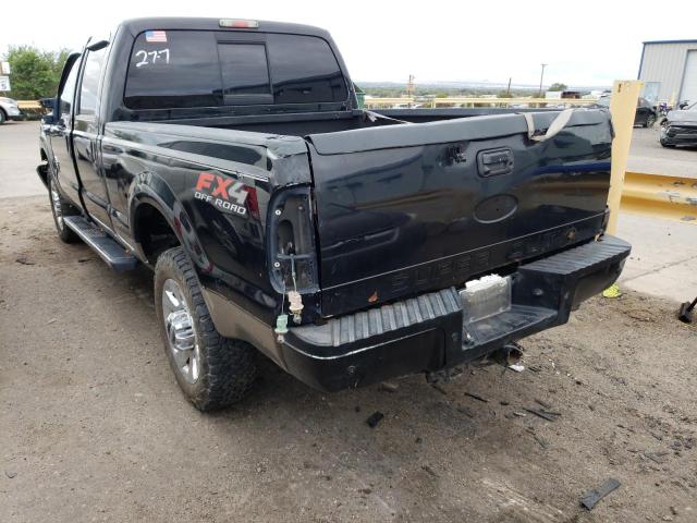 1FT7W2BT1BEB93684 - 2011 FORD F 250 BLACK photo 3