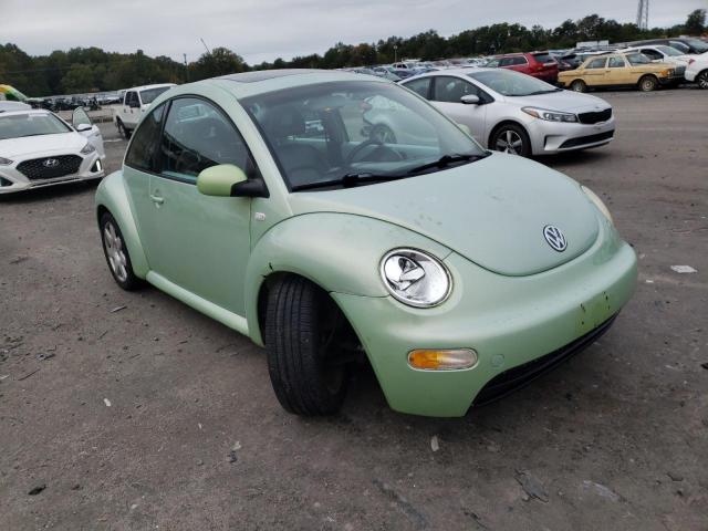 3VWDD21C91M463647 - 2001 VOLKSWAGEN NEW BEETLE 绿色 照片 1
