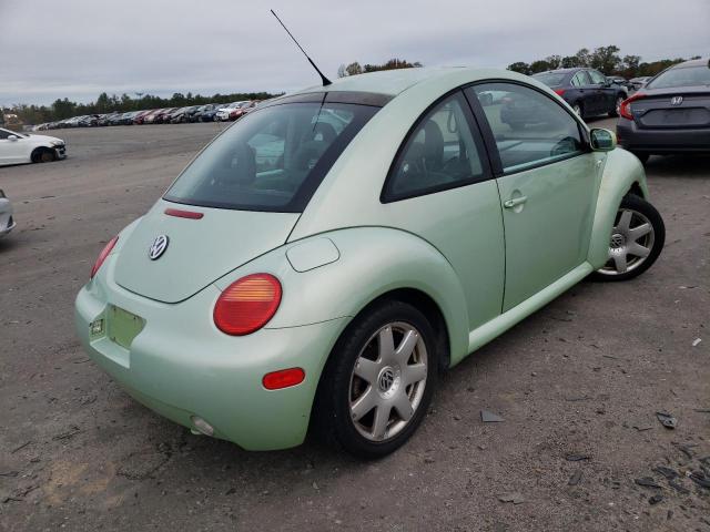 3VWDD21C91M463647 - 2001 VOLKSWAGEN NEW BEETLE 绿色 照片 4