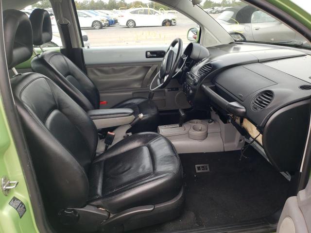 3VWDD21C91M463647 - 2001 VOLKSWAGEN NEW BEETLE 绿色 照片 5