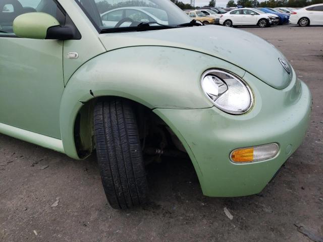 3VWDD21C91M463647 - 2001 VOLKSWAGEN NEW BEETLE 绿色 照片 9