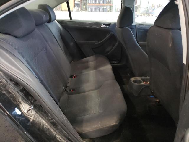 3VW2K7AJ1BM086709 - 2011 VOLKSWAGEN JETTA BASE أسود صورة 6