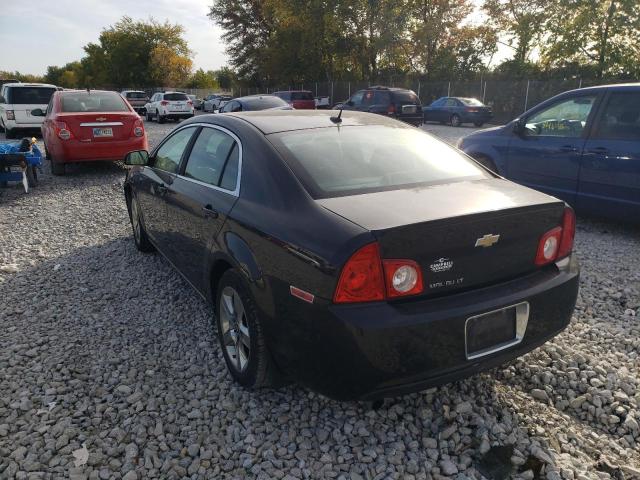 1G1ZC5EB1AF168484 - 2010 CHEVROLET MALIBU 1LT BLACK photo 3
