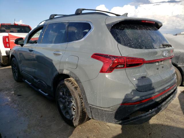 5NMS64AJ0PH494019 - 2023 HYUNDAI SANTA FE X GRAY photo 3