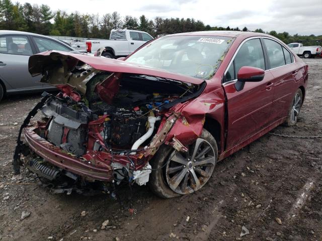 4S3BNEN60K3013790 - 2019 SUBARU LEGACY 3.6 RED photo 2