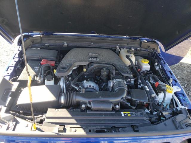 1C4GJXAG0JW280470 - 2018 JEEP WRANGLER S BLUE photo 7