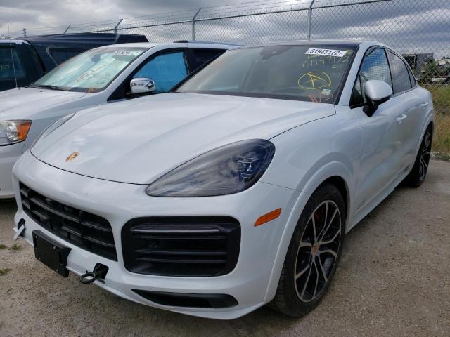 WP1BG2AY7MDA49696 - 2021 PORSCHE CAYENNE GT WHITE photo 2