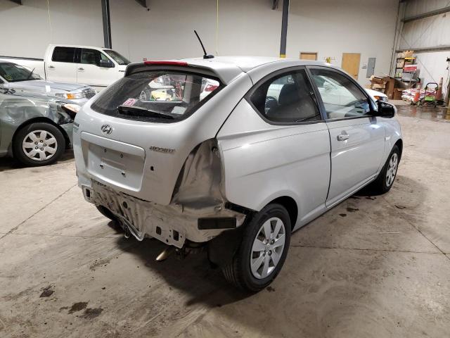 KMHCM3AC9AU178412 - 2010 HYUNDAI ACCENT BLU SILVER photo 4