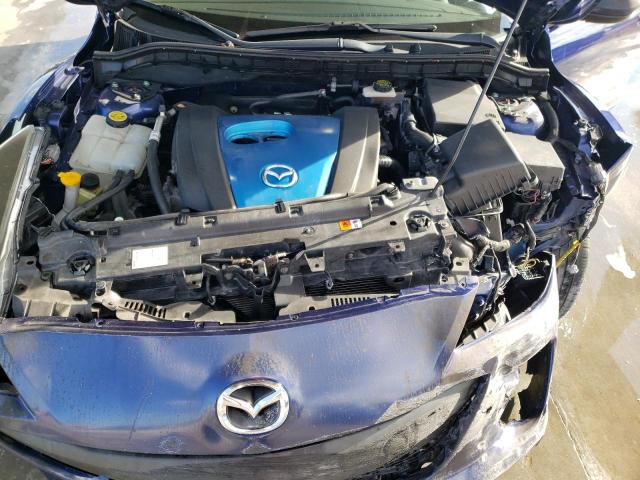 JM1BL1W71C1590668 - 2012 MAZDA 3 I BLUE photo 7