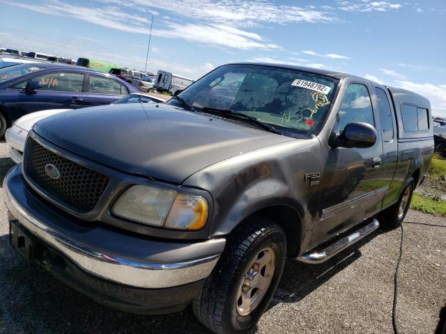 1FTRX17W13NB03695 - 2003 FORD F150 GRAY photo 2