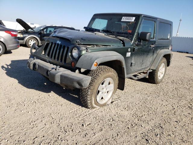 1J4AA2D18AL168799 - 2010 JEEP WRANGLER S GREEN photo 2