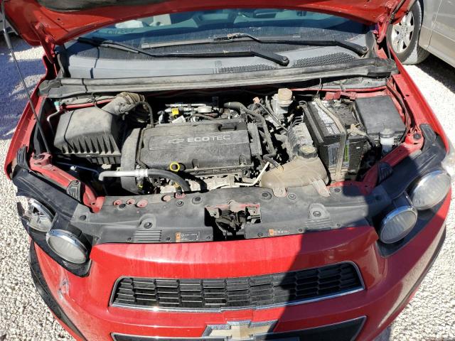 1G1JA5SH8D4154951 - 2013 CHEVROLET SONIC LS RED photo 7