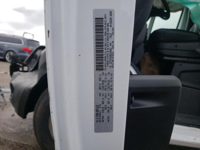 3C6TRVAG9KE540931 - 2019 RAM PROMASTER WHITE photo 10