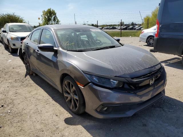 2HGFC2F87KH589560 - 2019 HONDA CIVIC SPOR Մոխրագույն լուսանկար 1