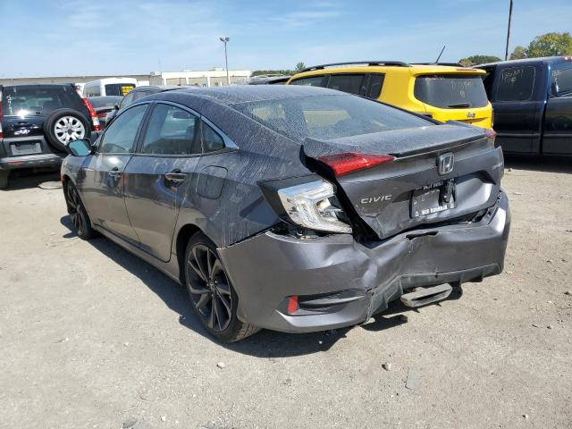2HGFC2F87KH589560 - 2019 HONDA CIVIC SPOR Մոխրագույն լուսանկար 3