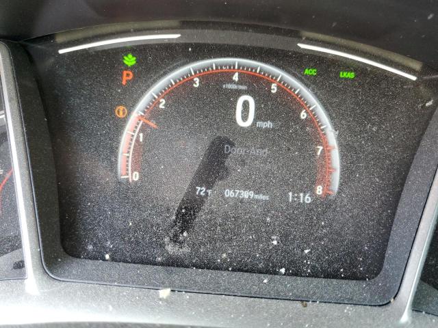 2HGFC2F87KH589560 - 2019 HONDA CIVIC SPOR Մոխրագույն լուսանկար 8