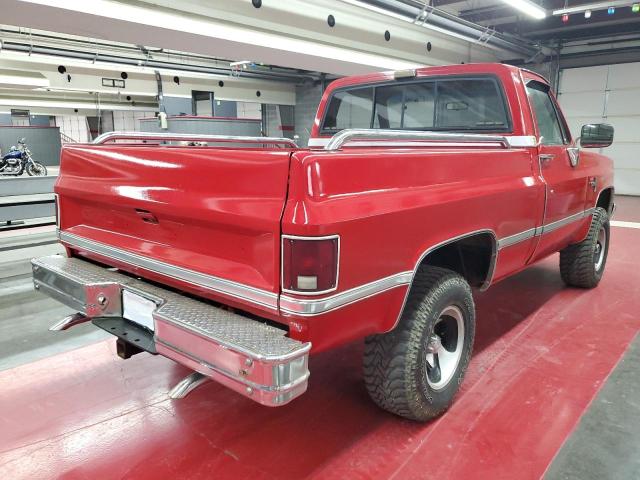 1GCEV14K0HJ113431 - 1987 CHEVROLET V10 RED photo 4