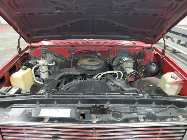 1GCEV14K0HJ113431 - 1987 CHEVROLET V10 RED photo 7