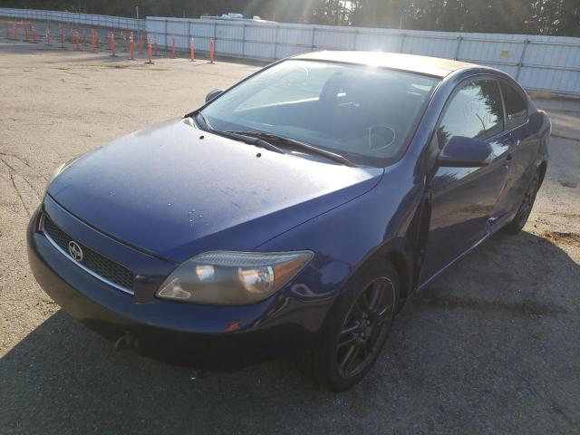 JTKDE167080249481 - 2008 TOYOTA SCION TC 蓝色 照片 2