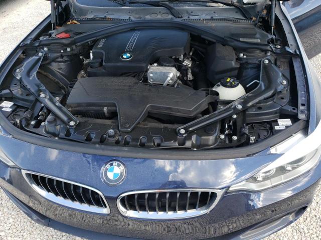 WBA3V5C57FP752441 - 2015 BMW 428 I BLUE photo 7