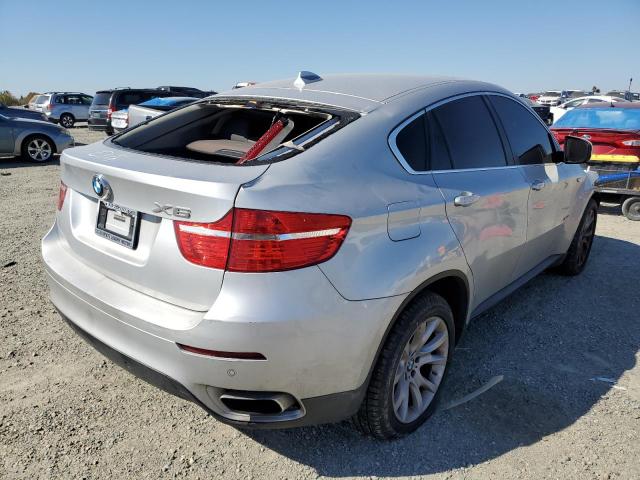 5UXFG8C54BLZ95829 - 2011 BMW X6 XDRIVE5 SILVER photo 4