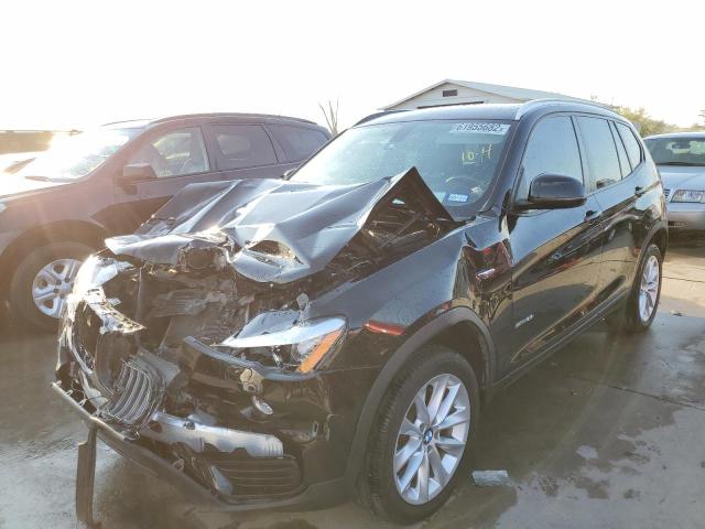 5UXWZ7C32H0X40643 - 2017 BMW X3 SDRIVE2 BLACK photo 2