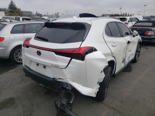 JTHX3JBHXL2022223 - 2020 LEXUS UX 200 WHITE photo 4