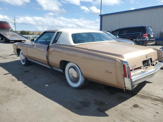 6L47S5Q264153 - 1975 CADILLAC ELDORADO BEIGE photo 3