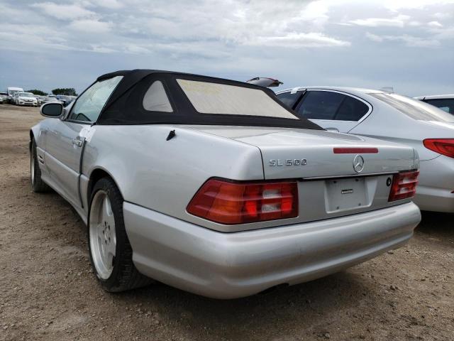 WDBFA68F7XF176777 - 1999 MERCEDES-BENZ SL 500 SILVER photo 3