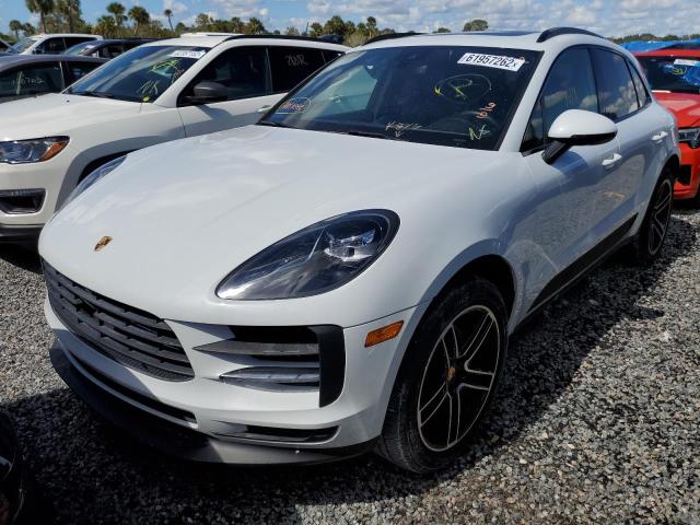 WP1AB2A51KLB31040 - 2019 PORSCHE MACAN S WHITE photo 2