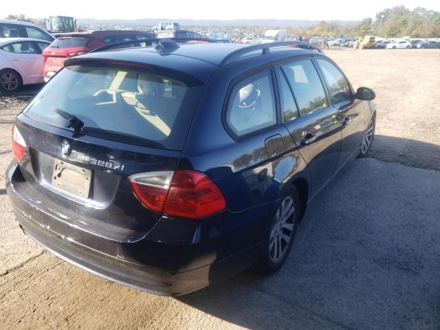 WBAVT735X7FZ36161 - 2007 BMW 328 XIT BLUE photo 4