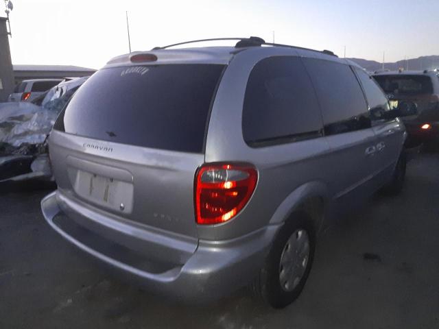 1B4GP45391B242700 - 2001 DODGE CARAVAN SP SILVER photo 4