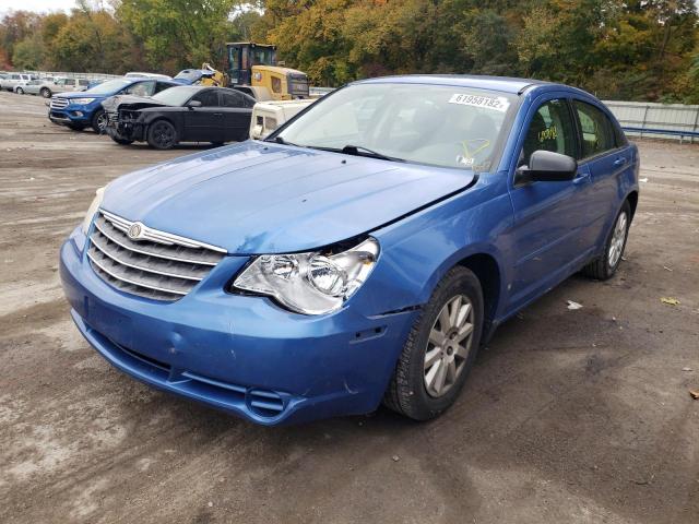 1C3LC46K17N645245 - 2007 CHRYSLER SEBRING BLUE photo 2