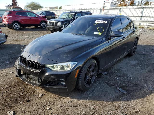 WBA8B7G50GNU36946 - 2016 BMW 340 XI BLACK photo 2