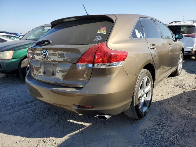 4T3ZK11A59U001054 - 2009 TOYOTA VENZA BEIGE photo 4