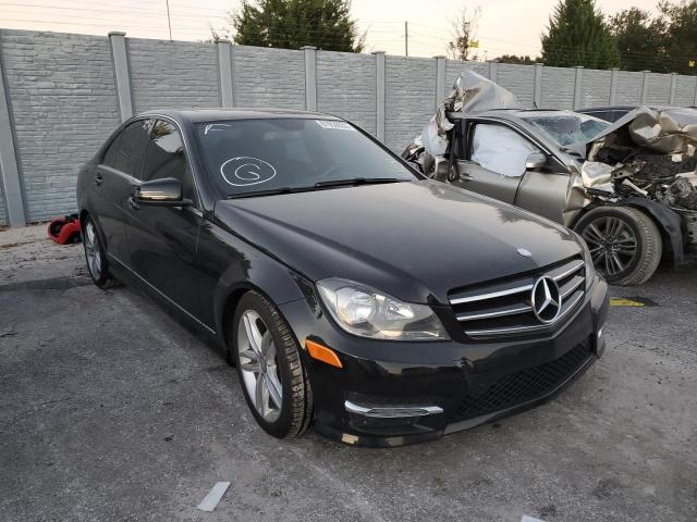 WDDGF4HB6ER309071 - 2014 MERCEDES-BENZ C 250 BLACK photo 1