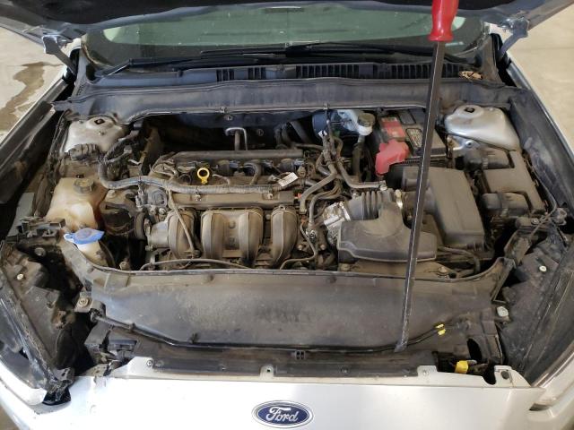 1FA6P0G72E5358676 - 2014 FORD FUSION S SILVER photo 7