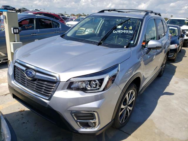 JF2SKAUC0LH530540 - 2020 SUBARU FORESTER L SILVER photo 2