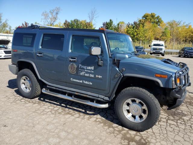 5GRGN23U35H132705 - 2005 HUMMER H2 GRAY photo 1