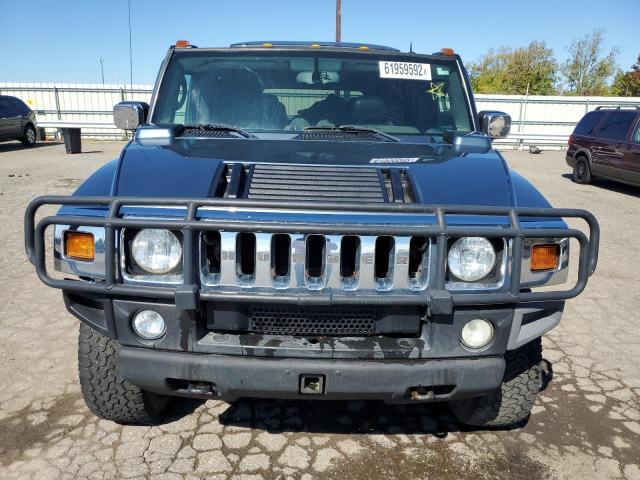 5GRGN23U35H132705 - 2005 HUMMER H2 GRAY photo 9