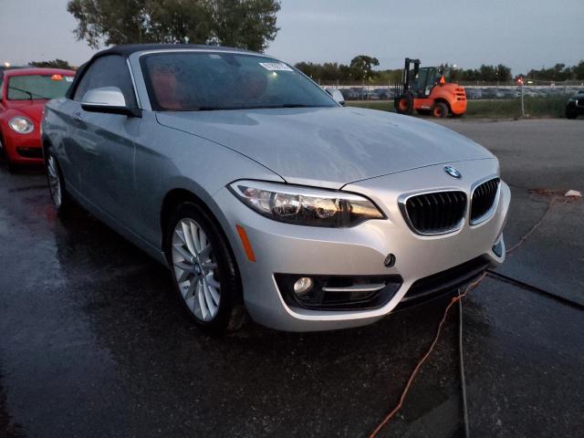 WBA1K9C57GV710923 - 2016 BMW 228 I SULE SILVER photo 1