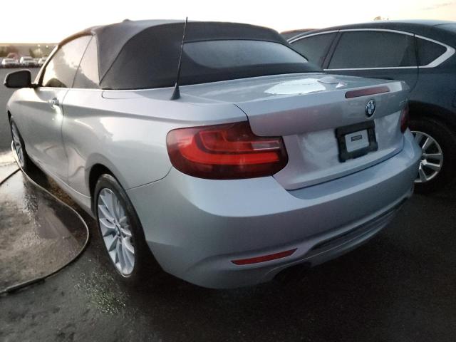 WBA1K9C57GV710923 - 2016 BMW 228 I SULE SILVER photo 3