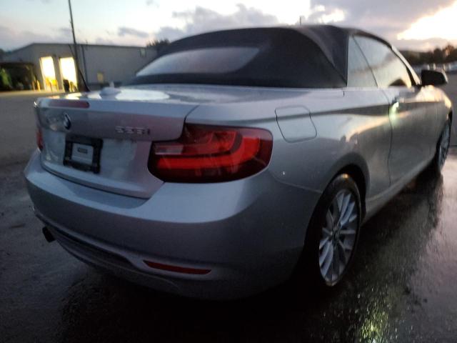 WBA1K9C57GV710923 - 2016 BMW 228 I SULE SILVER photo 4