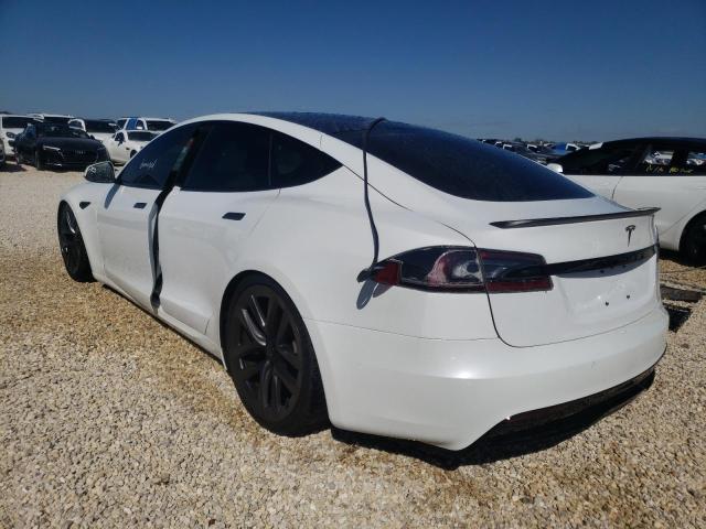 5YJSA1E57NF461348 - 2022 TESLA MODEL S Ağ foto 3