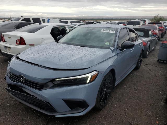 2HGFE2F52NH589180 - 2022 HONDA CIVIC SPOR 灰色 照片 2