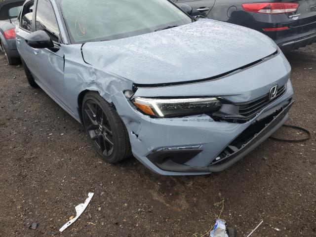 2HGFE2F52NH589180 - 2022 HONDA CIVIC SPOR 灰色 照片 9